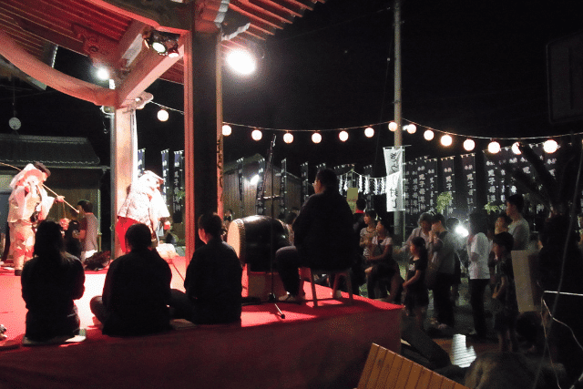 鬼子母神大祭の様子